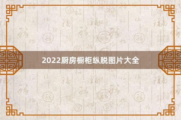 2022厨房橱柜纵脱图片大全